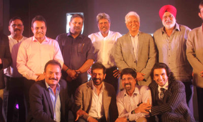 Ranveer Singh at the launch of Kapil Dev biopic