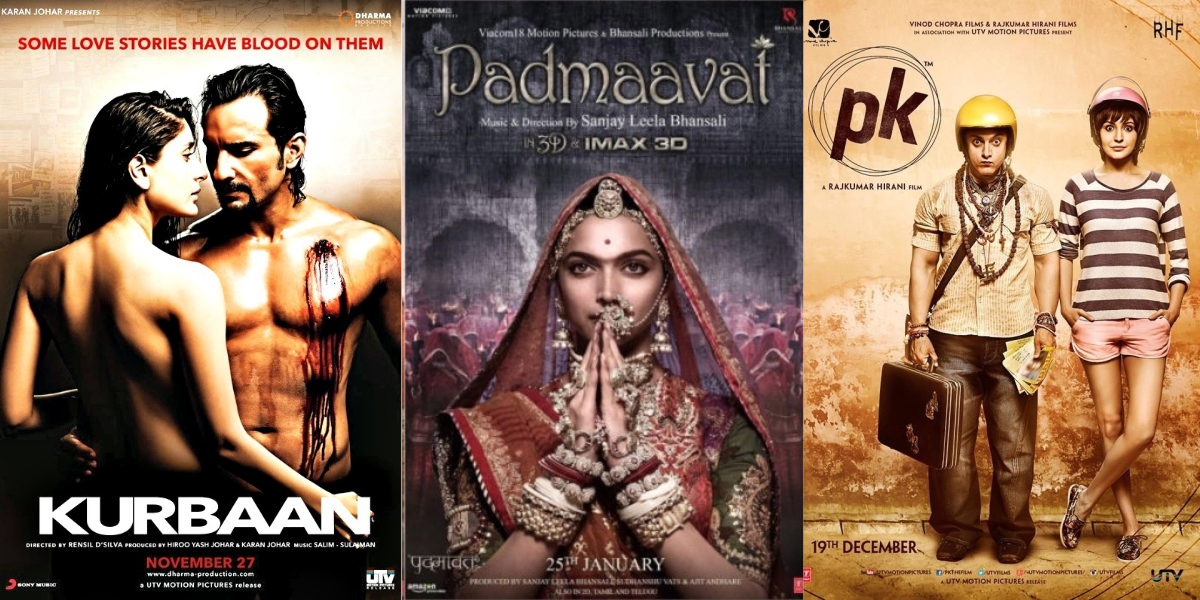 Padmaavat Pk And Other 10 Movies That Faced Opposition From Political Parties Bollyworm