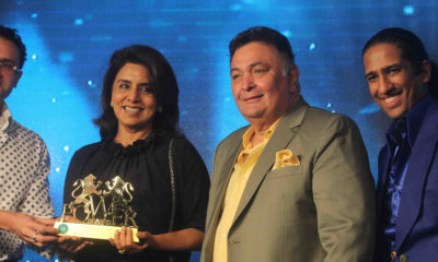 Rishi Kapoor and Neetu Kapoor at Power Brands Bollywood Awards