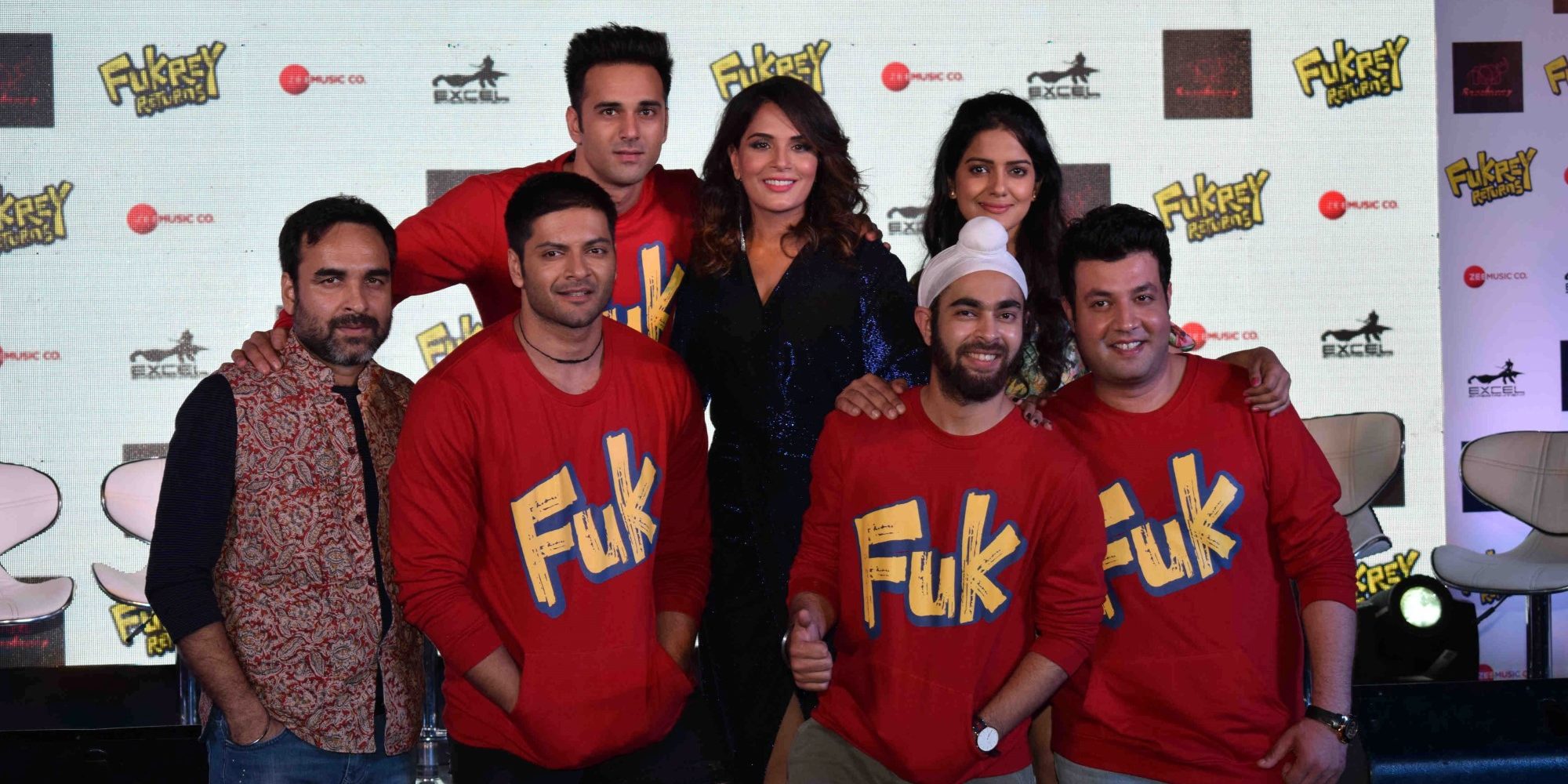 Mehbooba Song Launch With Team Fukrey Returns Bollyworm