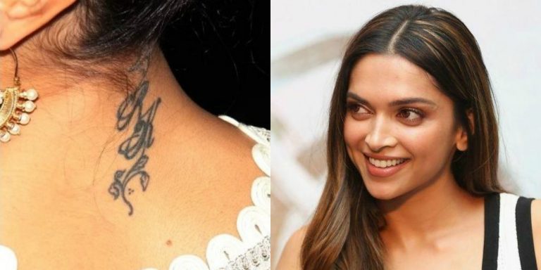 Is Deepika Padukone FINALLY saying goodbye to the RK tattoo? - Bollyworm